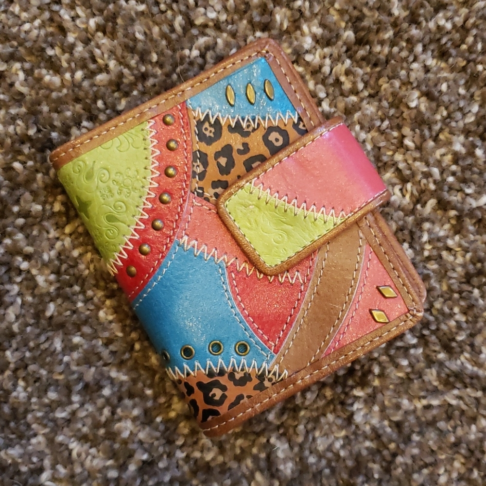 Multicolor Fossil Wallet